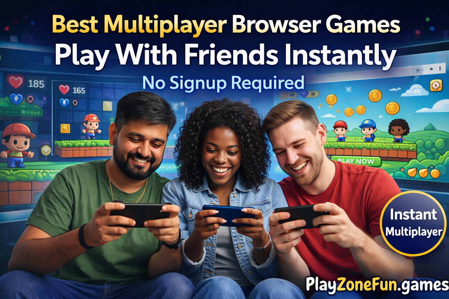 Best Multiplayer Browser Games to Play With Friends (No Signup Required)