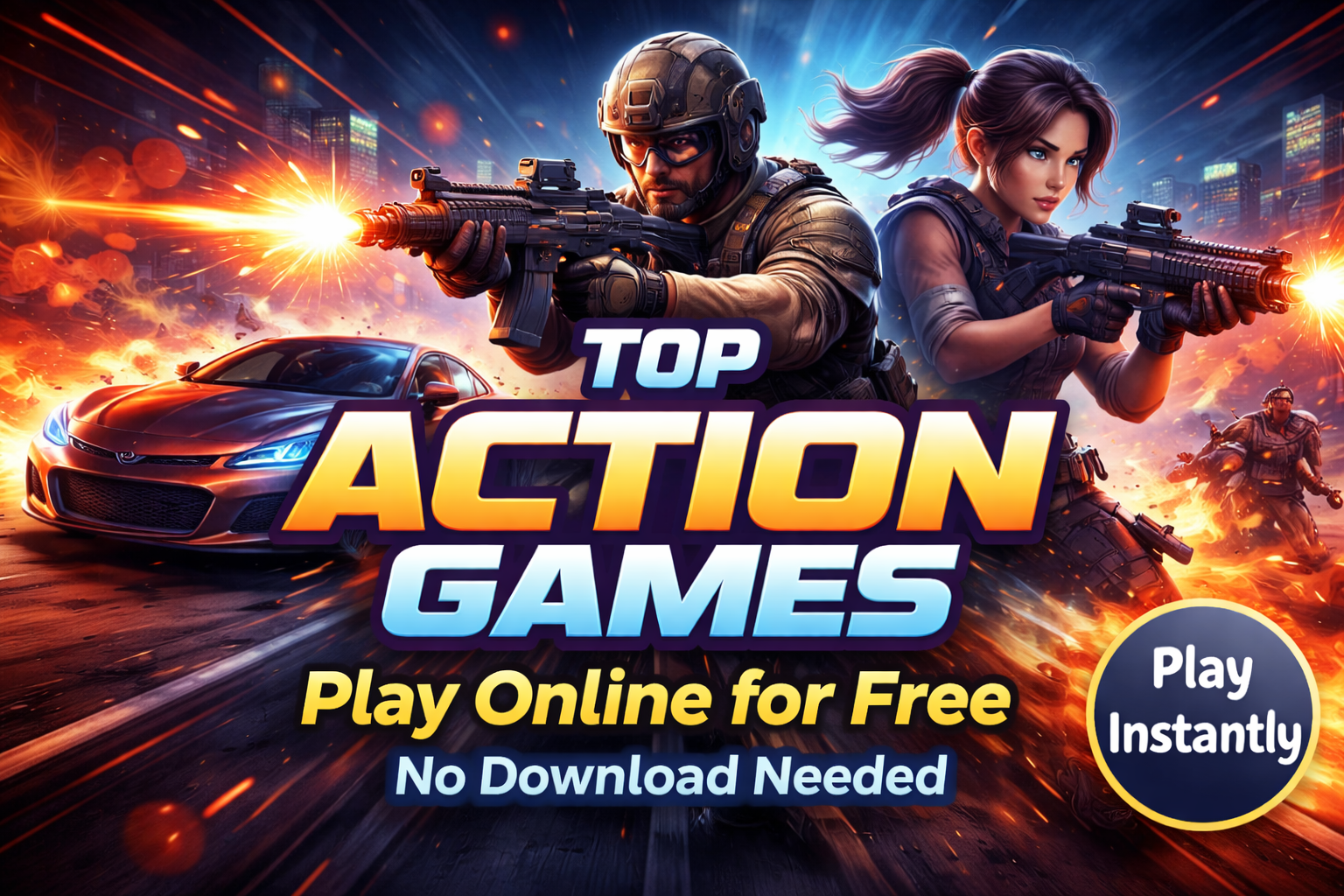 Top Action Games You Can Play Online Right Now for Free
